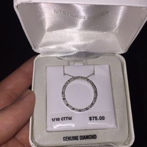 New 1/10 genuine diamond circle of life pendant!!